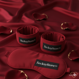 Satin Handcuffs & Eye Mask Set